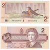 BC-55a 1986 Canada $2 Crow-Bouey, ARF, Choice Uncirculated (CUNC63)