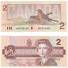 BC-55a 1986 Canada $2 Crow-Bouey, ARF, Uncirculated (MS60)