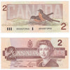 BC-55a 1986 Canada $2 Crow-Bouey, ARH, Almost Uncirculated (AU50)