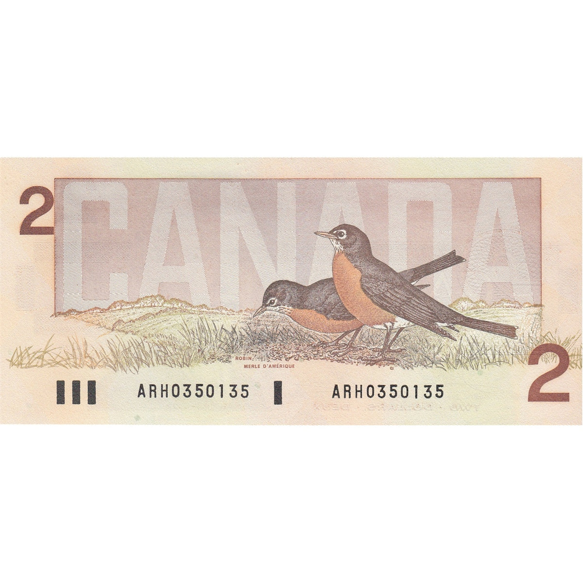 BC-55a 1986 Canada $2 Crow-Bouey, ARH, Choice Uncirculated (CUNC63)