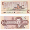 BC-55a 1986 Canada $2 Crow-Bouey, ARH, Uncirculated (MS60)