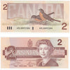 BC-55a 1986 Canada $2 Crow-Bouey, ARL, Choice Uncirculated (CUNC63)