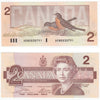 BC-55a 1986 Canada $2 Crow-Bouey, ARN, AU-UNC (AU55)