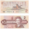 BC-55a 1986 Canada $2 Crow-Bouey, ARR, Uncirculated (MS60)