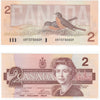 BC-55a 1986 Canada $2 Crow-Bouey, ART, AU-UNC (AU55)