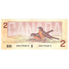 BC-55a 1986 Canada $2 Crow-Bouey, ARU, Almost Uncirculated (AU50)
