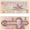 BC-55a 1986 Canada $2 Crow-Bouey, ARU, AU-UNC (AU55)