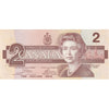 BC-55a 1986 Canada $2 Crow-Bouey, ARV, Almost Uncirculated (AU50)