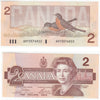 BC-55a 1986 Canada $2 Crow-Bouey, ARY, Almost Uncirculated (AU50)