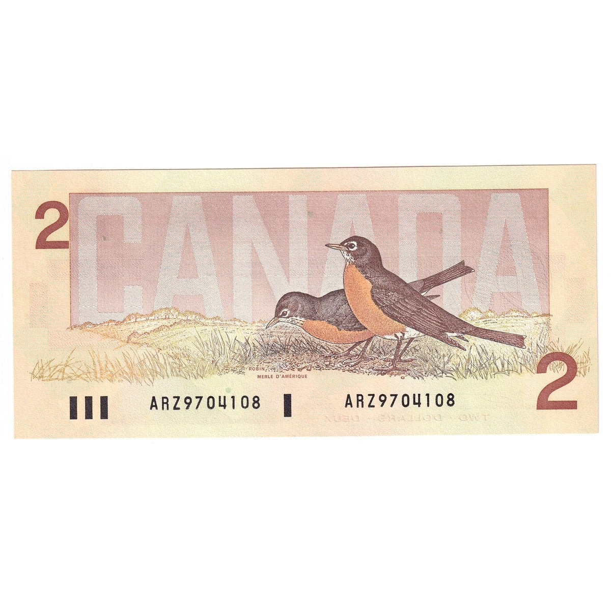 BC-55a 1986 Canada $2 Crow-Bouey, ARZ, Choice Uncirculated (CUNC63)