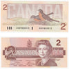 BC-55a 1986 Canada $2 Crow-Bouey, AUB, Uncirculated (MS60)