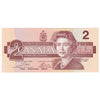 BC-55a 1986 Canada $2 Crow-Bouey, AUC, AU-UNC (AU55)