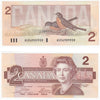 BC-55a 1986 Canada $2 Crow-Bouey, AUD, AU-UNC (AU55)