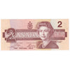 BC-55a 1986 Canada $2 Crow-Bouey, AUG, Almost Uncirculated (AU50)