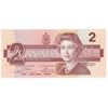 BC-55a 1986 Canada $2 Crow-Bouey, AUG, AU-UNC (AU55)