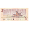 BC-55bA 1986 Canada $2 Thiessen-Crow, BRX, Almost Uncirculated (AU50)