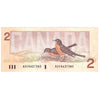 BC-55a 1986 Canada $2 Crow-Bouey, AUG, Very Fine (VF20)