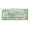 BC-37b-i 1954 Canada $1 Beattie-Rasminsky, G/F, EF-AU (EF45)