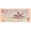 BC-55a 1986 Canada $2 Crow-Bouey, AUJ, AU-UNC (AU55)
