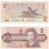 BC-55a 1986 Canada $2 Crow-Bouey, AUJ, EF-AU (EF45)