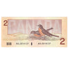 BC-55a 1986 Canada $2 Crow-Bouey, AUL, Uncirculated (MS60)