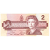 BC-55a 1986 Canada $2 Crow-Bouey, AUM, AU-UNC (AU55)