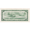 BC-37b-i 1954 Canada $1 Beattie-Rasminsky, P/M, Almost Uncirculated (AU50)