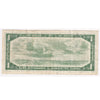 BC-37b-i 1954 Canada $1 Beattie-Rasminsky, U/M without FPN, Very Fine (VF20)