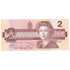 BC-55b 1986 Canada $2 Thiessen-Crow, AUL, Uncirculated (MS60)