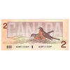 BC-55b 1986 Canada $2 Thiessen-Crow, AUN, Almost Uncirculated (AU50)