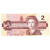 BC-55b 1986 Canada $2 Thiessen-Crow, AUP, AU-UNC (AU55)