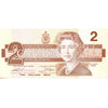 BC-55b 1986 Canada $2 Thiessen-Crow, AUR, Almost Uncirculated (AU50)