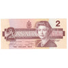 BC-55b 1986 Canada $2 Thiessen-Crow, AUT, AU-UNC (AU55)
