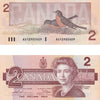 BC-55b 1986 Canada $2 Thiessen-Crow, AUY, AU-UNC (AU55)
