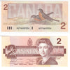 BC-55b 1986 Canada $2 Thiessen-Crow, AUY, Choice Uncirculated (CUNC63)