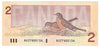 BC-55b 1986 Canada $2 Thiessen-Crow, AUZ, Uncirculated (MS60)