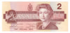 BC-55b 1986 Canada $2 Thiessen-Crow, AUZ, Uncirculated (MS60)