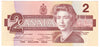 BC-55b 1986 Canada $2 Thiessen-Crow, BBA, AU-UNC (AU55)