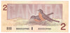 BC-55b 1986 Canada $2 Thiessen-Crow, BBB, AU-UNC (AU55)