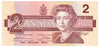 BC-55b 1986 Canada $2 Thiessen-Crow, BBB, AU-UNC (AU55)