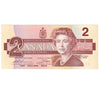 BC-55b 1986 Canada $2 Thiessen-Crow, BBC, AU-UNC (AU55)