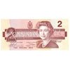 BC-55b 1986 Canada $2 Thiessen-Crow, BBD, AU-UNC (AU55)