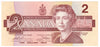 BC-55b 1986 Canada $2 Thiessen-Crow, BBE, AU-UNC (AU55)