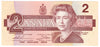 BC-55b 1986 Canada $2 Thiessen-Crow, BBF, Choice Uncirculated (CUNC63)