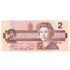 BC-55b 1986 Canada $2 Thiessen-Crow, BBM, AU-UNC (AU55)