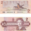 BC-55b 1986 Canada $2 Thiessen-Crow, BBN, Uncirculated (MS60)