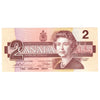 BC-55b 1986 Canada $2 Thiessen-Crow, BBP Small B's, Extra Fine (EF40)