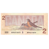 BC-55b 1986 Canada $2 Thiessen-Crow, BBR, Almost Uncirculated (AU50)