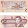 BC-55b 1986 Canada $2 Thiessen-Crow, BGA, Uncirculated (MS60)