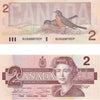 BC-55b 1986 Canada $2 Thiessen-Crow, BGB, Choice Uncirculated (CUNC63)